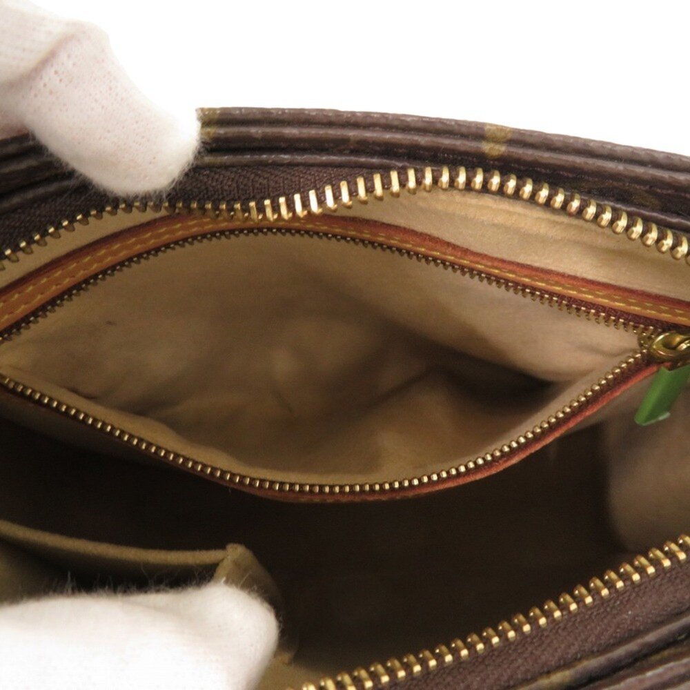 LOUIS VUITTON Authentic Brown Monogram Looping MM Shoulder Bag - Picture 7 of 12